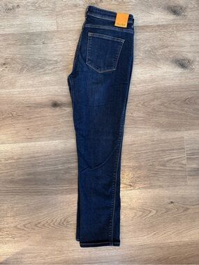 DU/ER Women's Dark Blue Slim Jeans